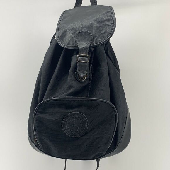 World Classics Black Vintage 90's Backpack - Picture 3 of 10